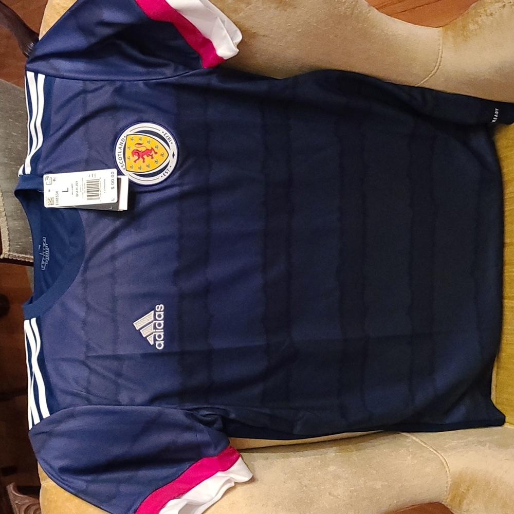Scotland 2020/2021 Home Jersey - Adidas Aeroready